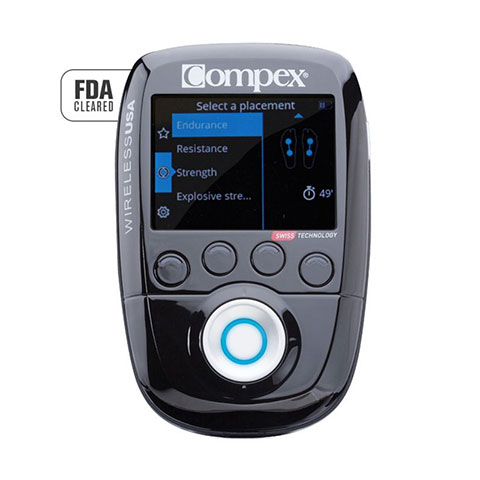 Compex Wireless USA 2.0 Muscle Stimulator Kit With TENS